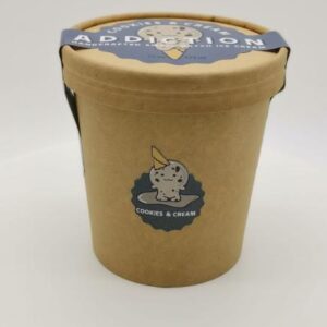 COOKIES AND CREAM ICE CREAM